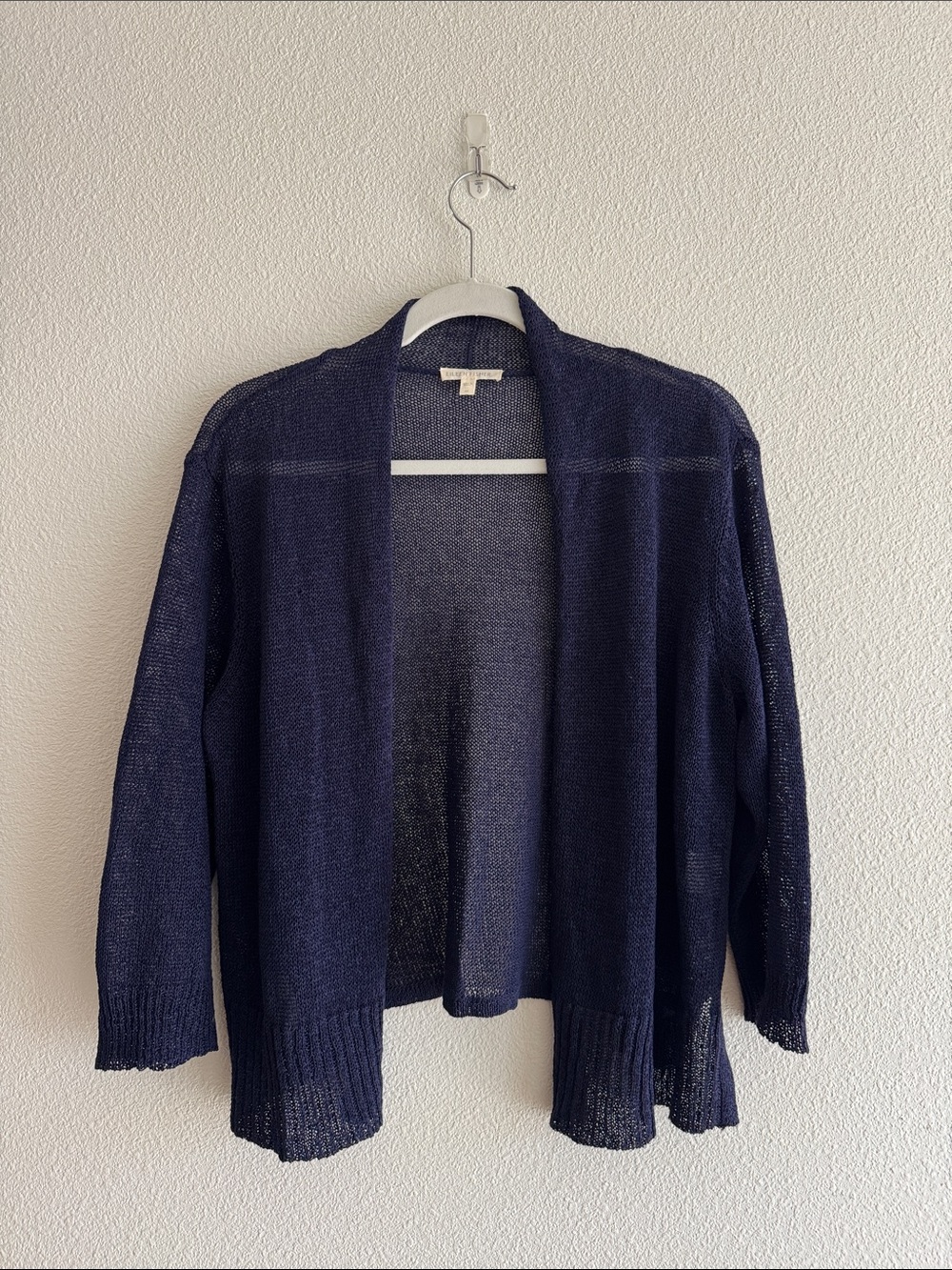 Eileen Fisher Navy Cardigan